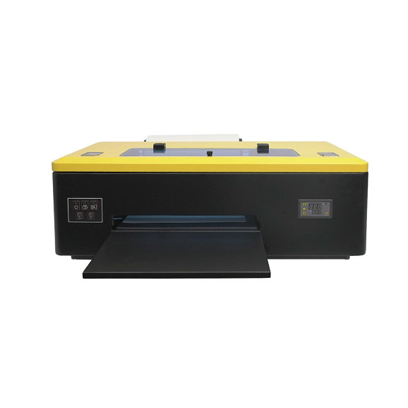 Machine DTF EraSmart jaune pour v&ecirc;tements personnalis&eacute;s pour petites entreprises